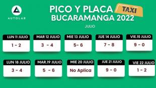 Imagen Calendario pico y placa para t