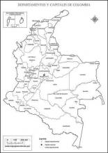 Imagen Mapa de Colombia