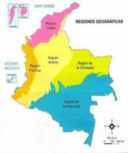 Imagen Mapa de Colombia